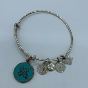 🌟ALEX & ANI SILVER, BLUE & COPPER BANGLE